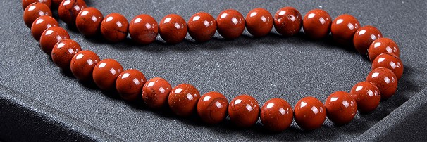 Gemstone strands Jasper red | Schreier wholesale; gems, healing stones & jewelry