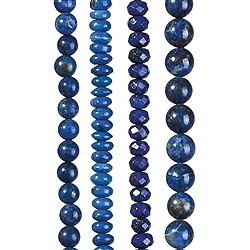 Fili di gemme di Lapislazzuli | gemme, pietre curative e gioielli all'ingrosso