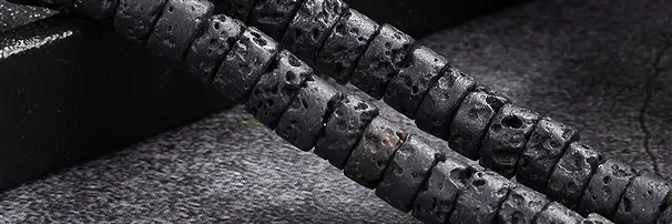 Edelsteinstränge Lava | Schreier Großhändler Edelsteine, Heilsteine & Schmuck