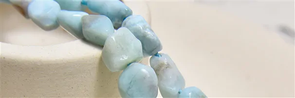 Edelsteinstränge Larimar | Schreier Großhändler Edelsteine, Heilsteine & Schmuck