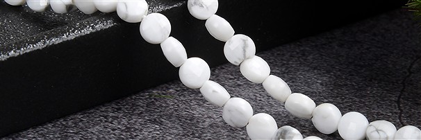 Gemstone strands Magnesite | minerals wholesale - gems, healing stones & jewelry