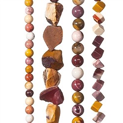 Edelsteinstränge Mookait | Schreier Großhändler Edelsteine, Heilsteine & Schmuck