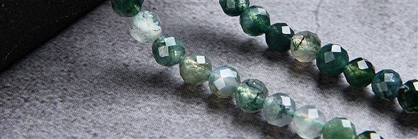 Edelsteinstränge Moosachat | Mineralienhandlung Edelsteine, Heilsteine & Schmuck