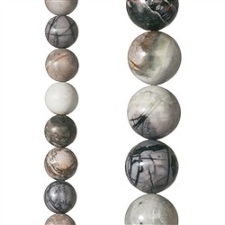 Edelsteinstränge Picasso-Marmor | Großhändler Edelsteine, Heilsteine & Schmuck