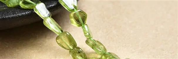 Rang de collier en pierres précieuses Péridot (Olivine) | Marco Schreier