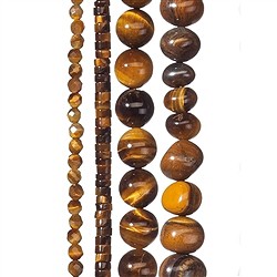Edelsteinstränge Tigerauge | Mineralienhandlung Edelsteine, Heilsteine & Schmuck