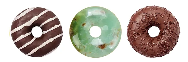 Edelstein‑Donuts | Edelstein‑Pi‑Scheiben Großhandel