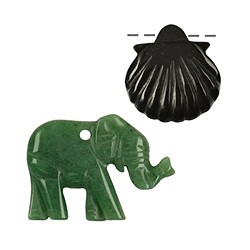 elefantes perforados, conchas, dragones | Marco Schreier