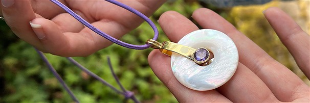 Scharnier-Clips für Donuts | Mineralienhandlung Edelsteine, Heilsteine & Schmuck