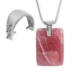 Clip di base per pietre forate | gemme, pietre curative e gioielli all'ingrosso