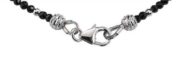 Moschettone argento con occhiello sciolto | grossista gemme e pietre curative