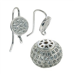 Zwischenteile mit Cubic Zirkonia | Großhändler Edelsteine, Heilsteine & Schmuck