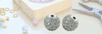 Intermediate parts with Cubic Zirconia | Schreier gems, healing stones & jewelry