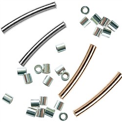 Röhrchen und Crimps | Marco Schreier Großhandel Edelsteine, Heilsteine & Schmuck