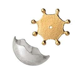 Scheiben, Kappen und Schalen (Silber) | Edelsteine, Heilsteine & Schmuck-Handel