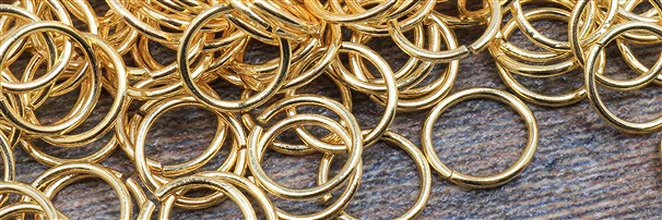 Biegeringe, Binderinge, Ösen & Schlaufen | GH Edelsteine, Heilsteine & Schmuck