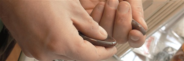 Piedras pulgares y corazones táctiles | Marco Schreier