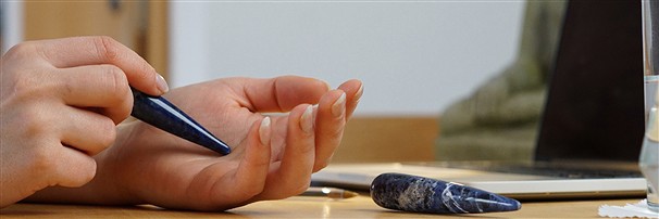 Edelstein-Griffel für Reflexzonenmassage | GH Edelsteine, Heilsteine & Schmuck