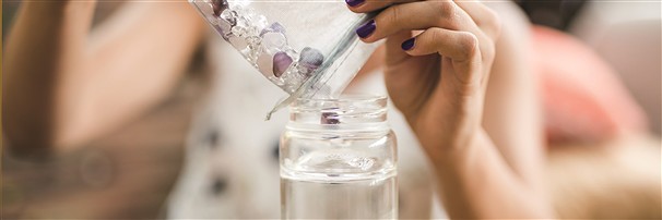 inu! Flaschen zum Selbstbefüllen | Großhändler Edelsteine, Heilsteine & Schmuck