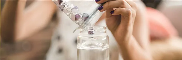 inu! Bottles for self filling | minerals trade - gems, healing stones & jewelry