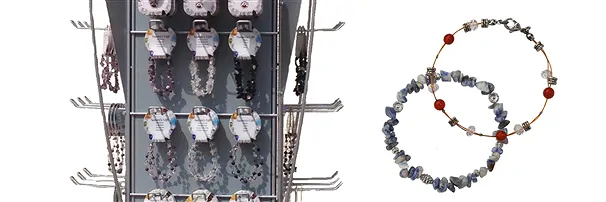 Bracelets et présentoir à bijoux complet | Marco Schreier