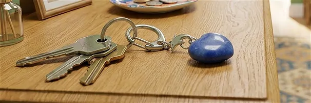 Stein-Schlüsselanhänger Herz | Mineralienhandel Edelsteine, Heilsteine & Schmuck