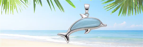 Martimer jewelry with Larimar | minerals trade - gems, healing stones & jewelry