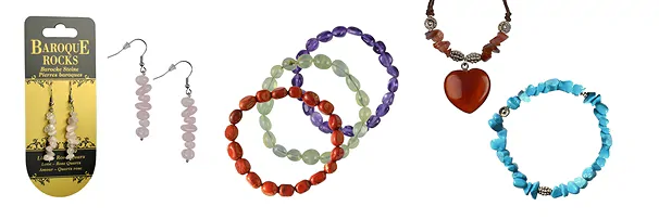 Drehstränder mit Edelstein-Schmuck | Großhandel Edelsteine, Heilsteine & Schmuck