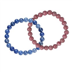 Bracelets en perles rondes | Pierres précieuses, pierres thérapeutiques & bijoux