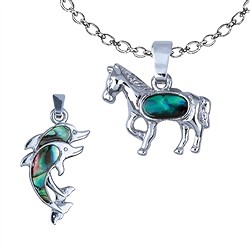 Chaînes et pendentifs avec Abalone | Marco Schreier