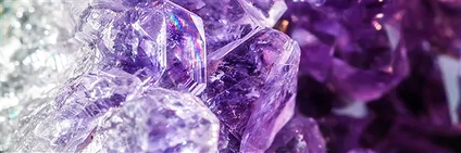 Amethyst druses and formations | minerals trade - gems, healing stones & jewelry