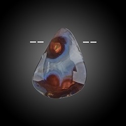 Feuerachat gebohrt | Marco Schreier Großhändler Edelsteine, Heilsteine & Schmuck