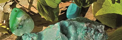 Gem Silica gebohrt | Marco Schreier Großhändler Edelsteine, Heilsteine & Schmuck