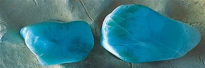 Larimar perforado | mayorista de piedras preciosas, piedras curativas y joyería