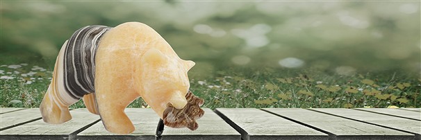 Buddha, angels, animals and other engravings | wholesaler gems & healing stones