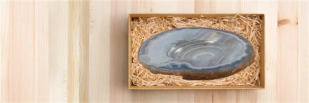Geschenke und polierte Artikel aus Achat | GH Edelsteine, Heilsteine & Schmuck