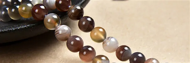 Agate chain strands | Marco Schreier wholesaler - gems, healing stones & jewelry