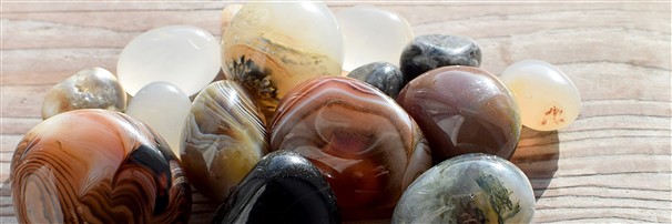 Agate Tumbled Stones & Smooth Stones | wholesaler gems, healing stones & jewelry