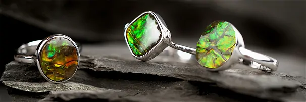 Schmuck mit Ammolith | Schreier Großhändler Edelsteine, Heilsteine & Schmuck
