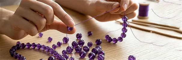 Cadenas de amatista | Schreier piedras preciosas, piedras curativas y joyería