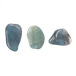 Rough and Tumbled Stones Aquamarine | wholesaler gems, healing stones & jewelry
