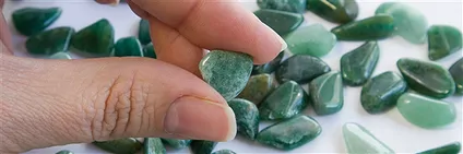 Piedras en bruto y piedras rodadas Aventurina | Marco Schreier