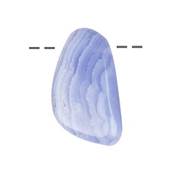 drilled chalcedony and donuts | minerals trade - gems, healing stones & jewelry