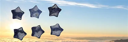 Pietre forate e ciambelle Dumortierite | grossista gemme e pietre curative