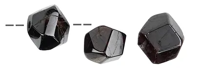 Pietre forate e ciambelle di granato | grossista gemme e pietre curative