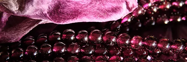 Kettenstränge aus Granat (alle Farben) | Edelsteine, Heilsteine & Schmuck-Handel