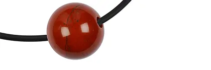 Gebohrte Steinteile und Donuts Jaspis | Edelsteine, Heilsteine & Schmuck-Handel