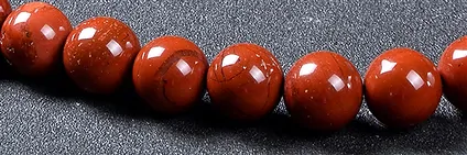 Edelsteinstränge aus Jaspis | Mineralien-Handel Edelsteine, Heilsteine & Schmuck