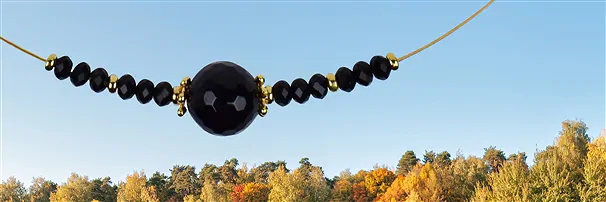 Jewelry and Focal components with Tourmaline (black) | Marco Schreier