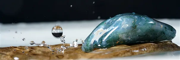 Massaggio benessere e gemme agata muschiata | grossista gemme e pietre curative